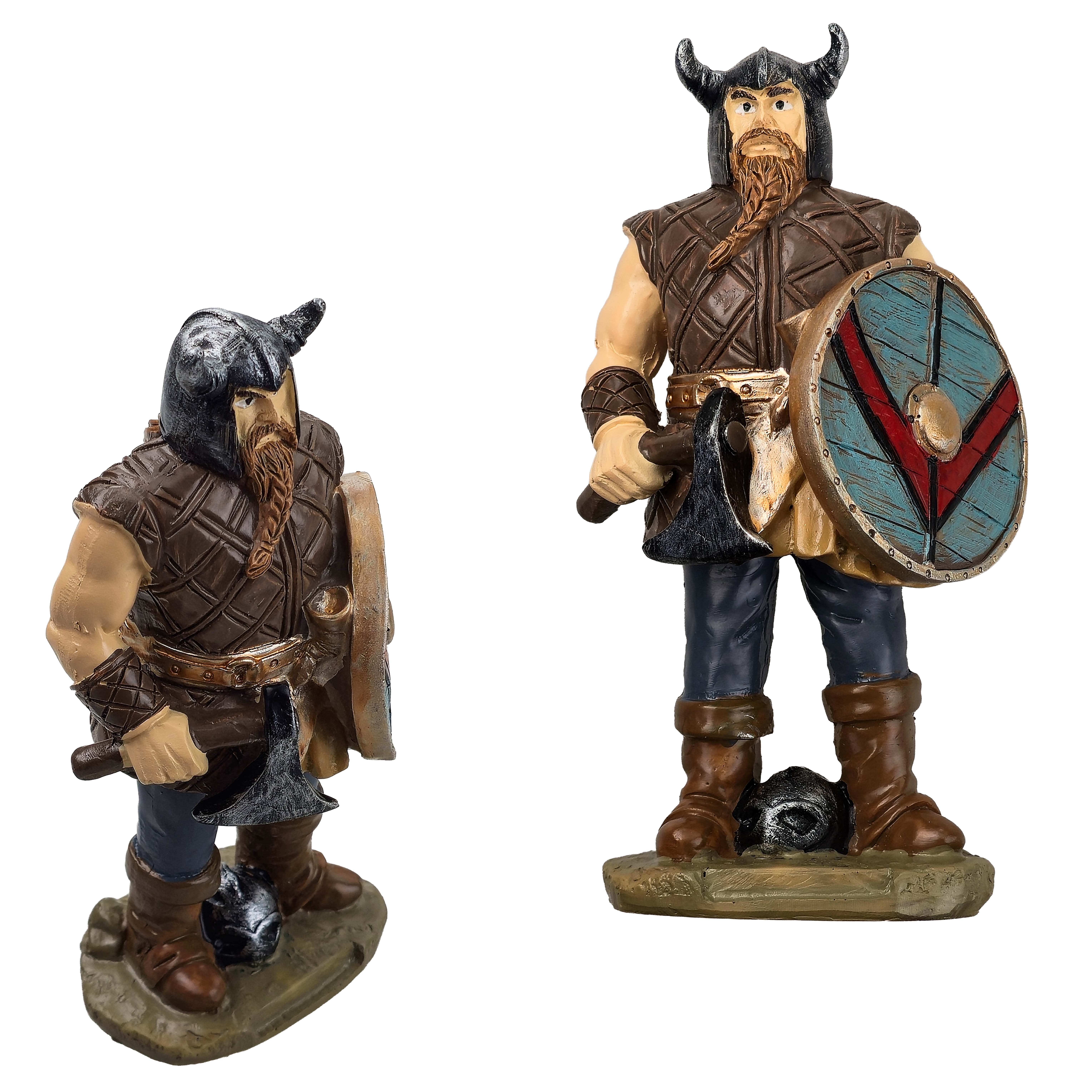 Albainox Pryskyřicová soška "SHIELD VIKING"
