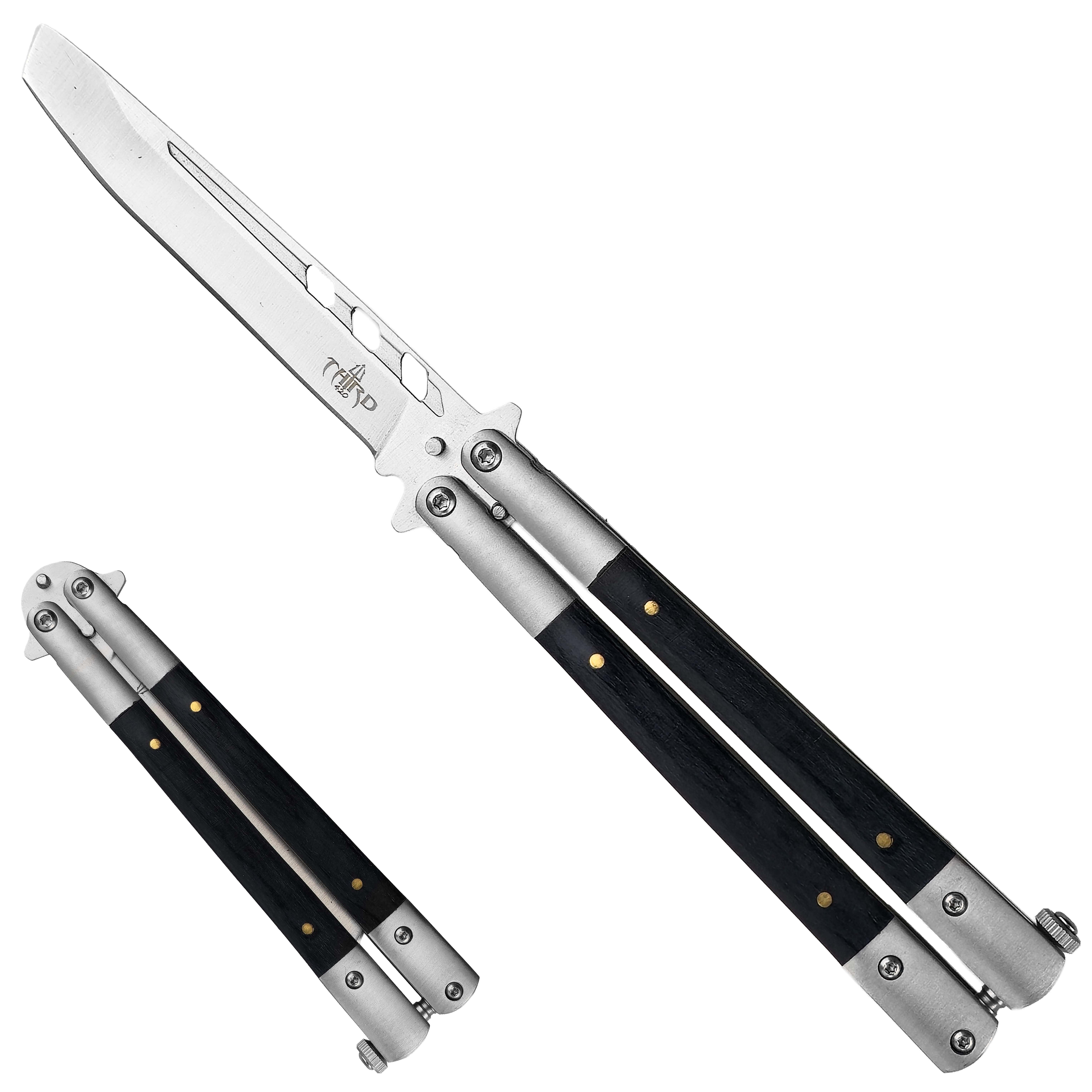 Amont Motýlek/balisong "STEEL VECTOR" - ostrý