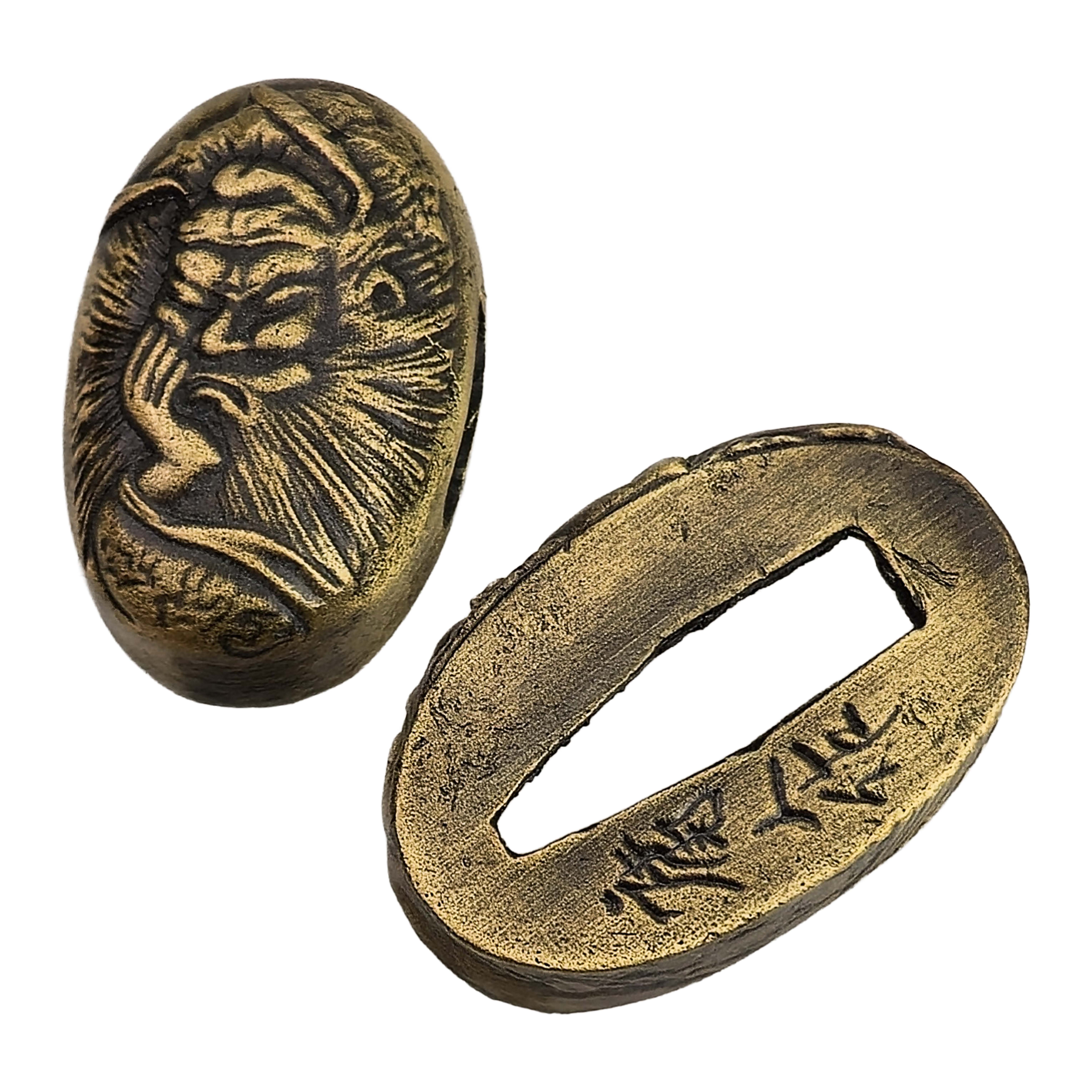 CHZ Sada pro samurajský meč "FUCHI A KASHIRA" - 5 variant! Motiv: Yokai