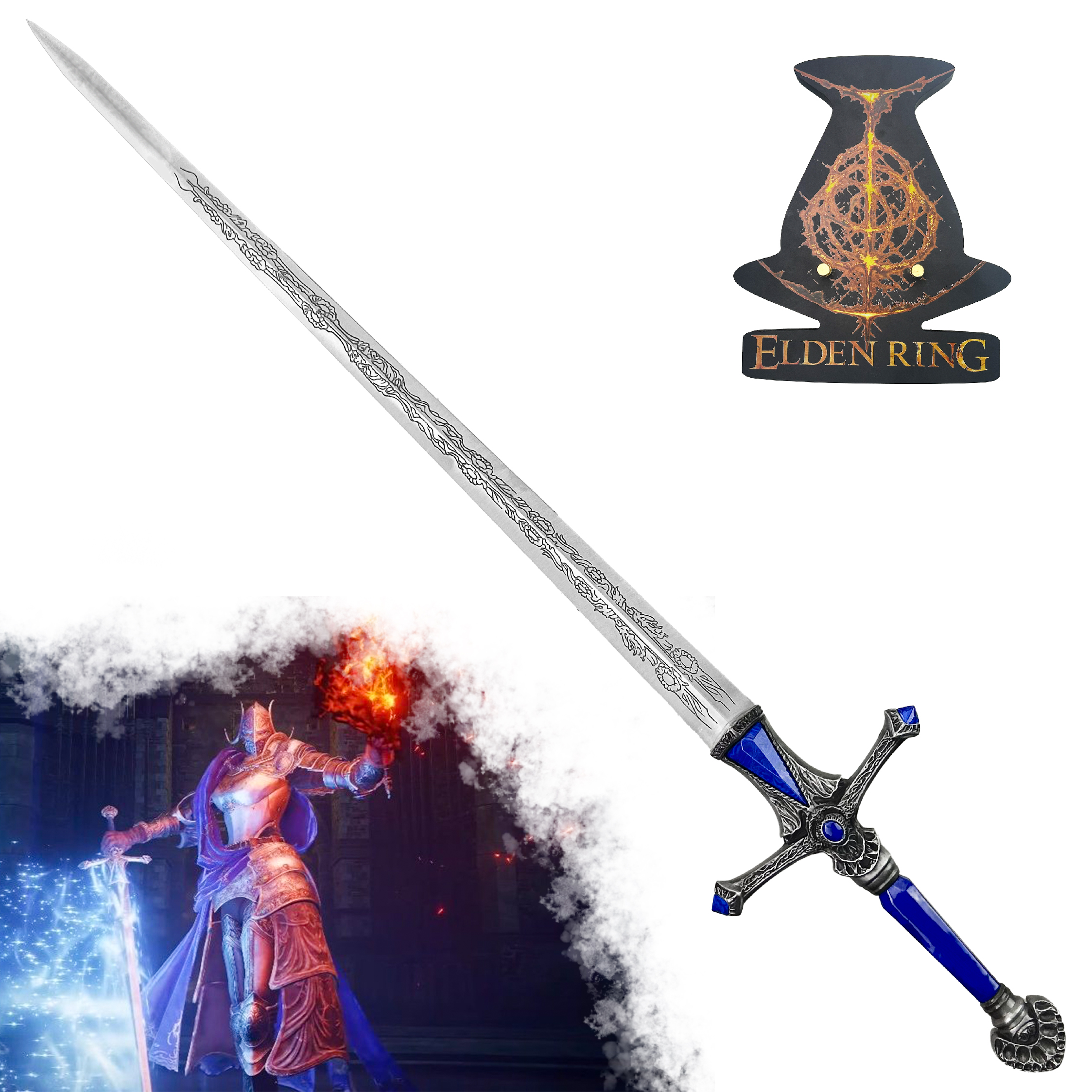 Jolly Rellany ocelový meč "GLINTSTONE SWORD" - Elden Ring