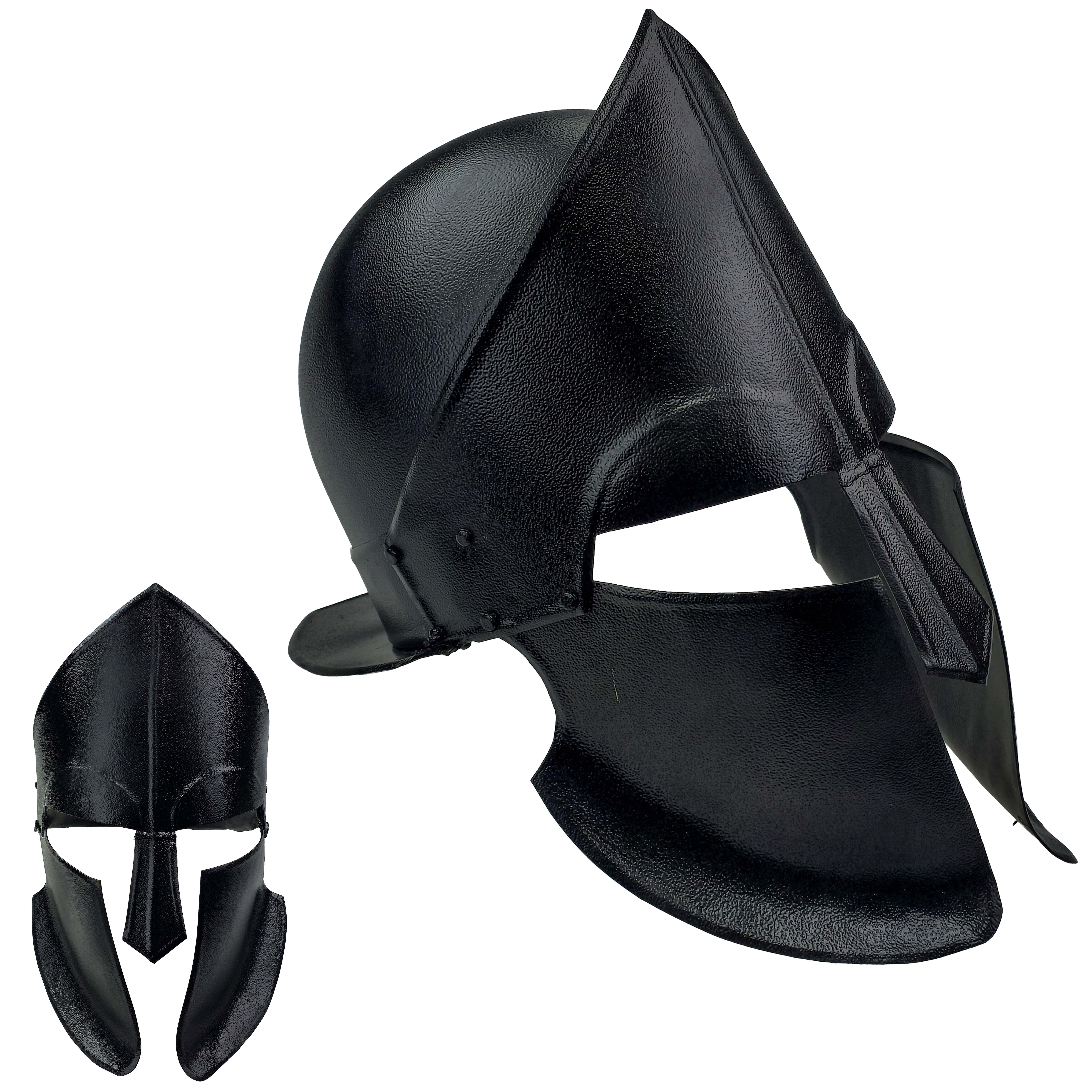 PAK Černá spartská přilba "MIDNIGHT SPARTA"