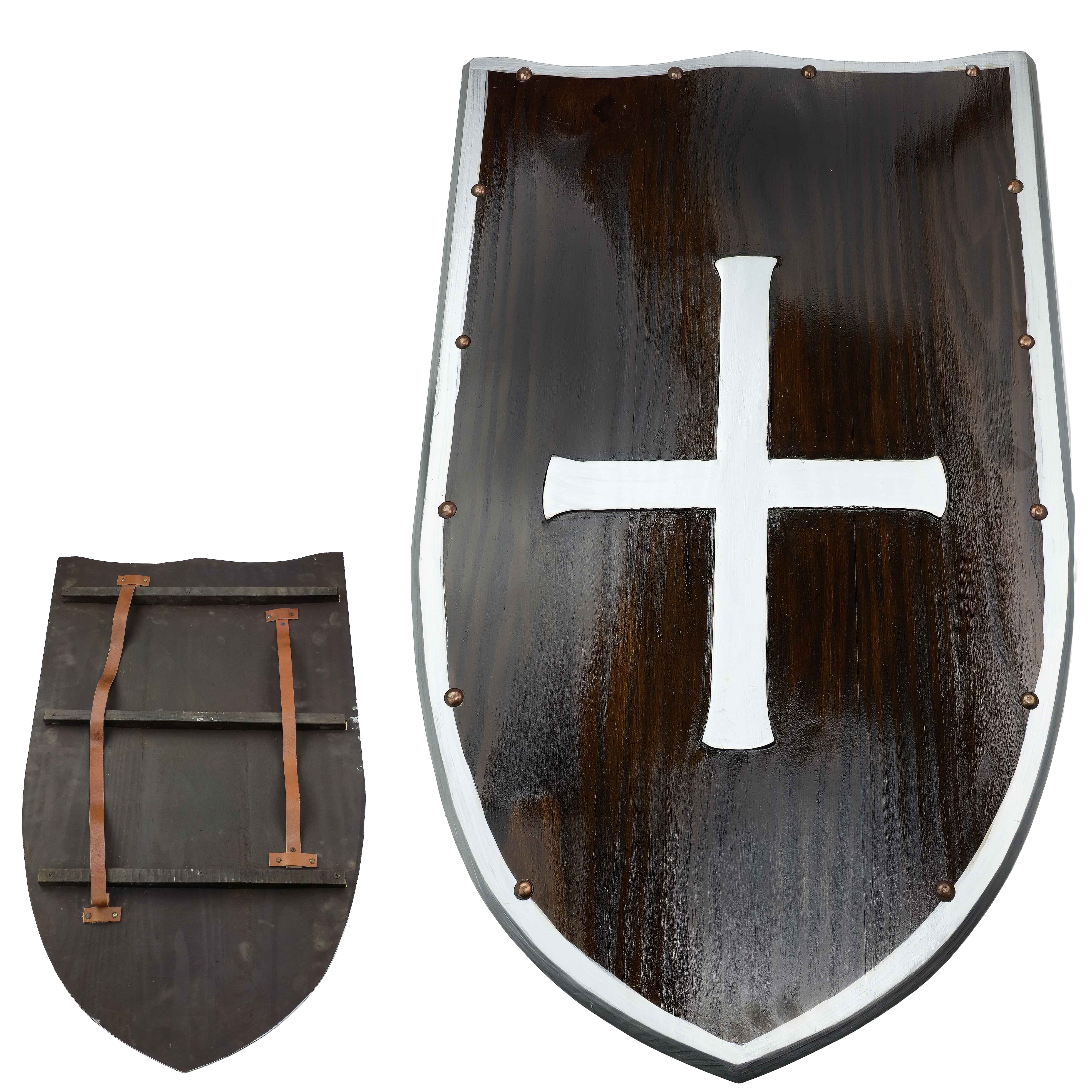 PAK Masivní dřevěný štít "TEMPLAR SHIELD"