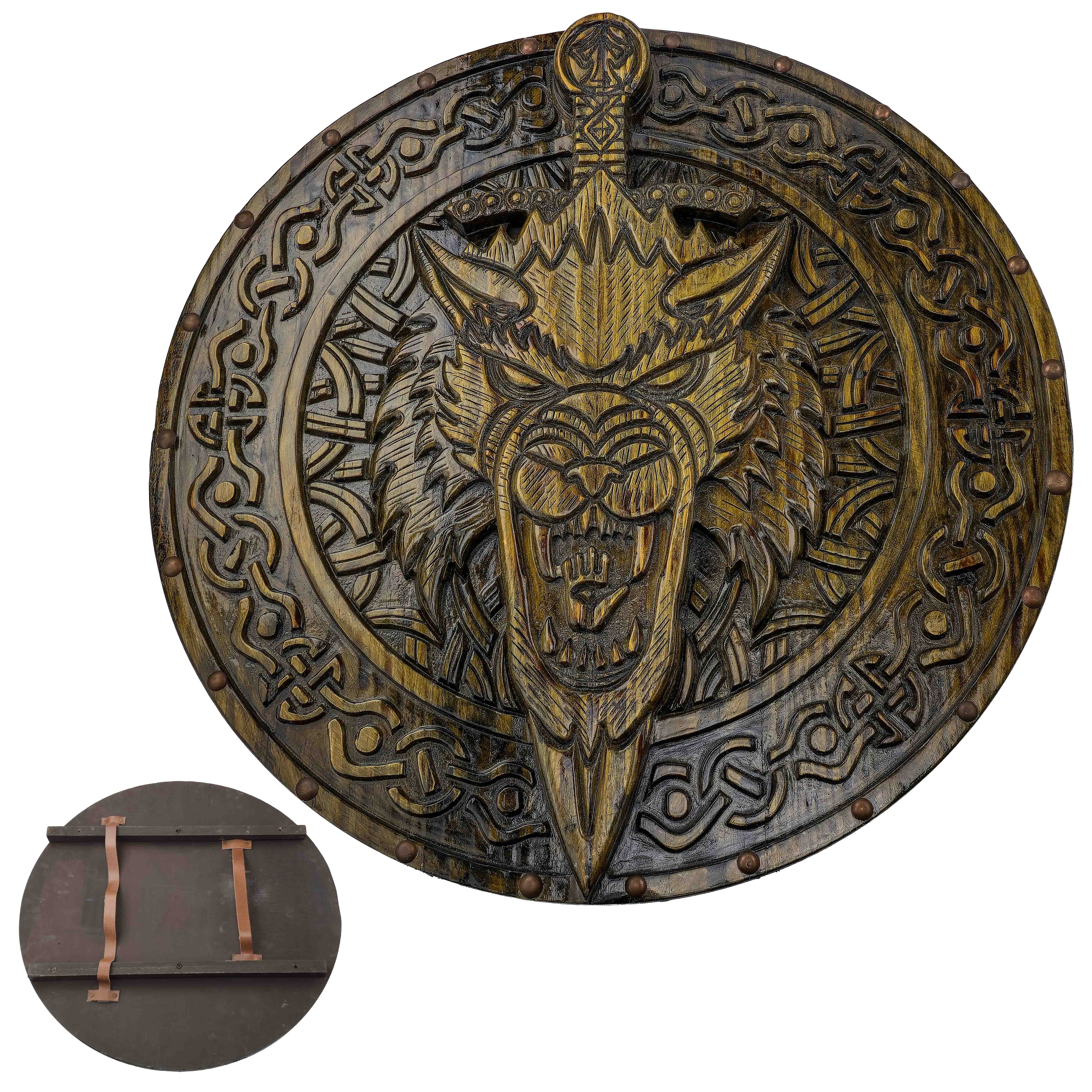 PAK Dřevěný štít "SAVAGE FENRIR"