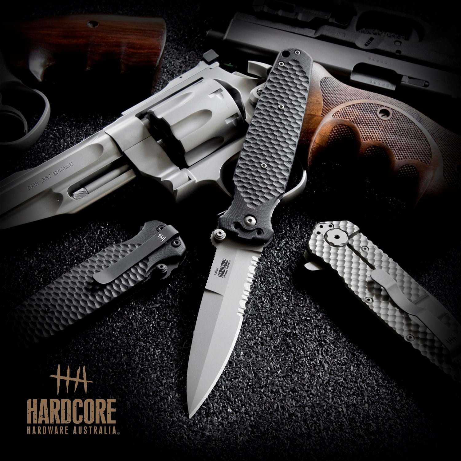 HalfBreed Blades Zavírací nůž "COVERT 01 BLK/BB"
