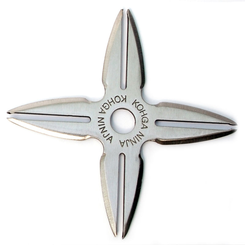 Chladné Zbraně Vrhací hvězdice "DOUBLE" stříbrná