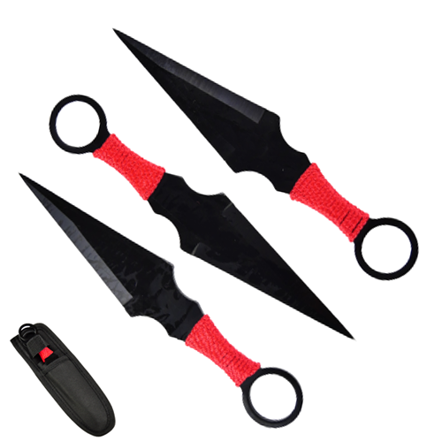 Chladné Zbraně Sada vrhacích nožů "KUNAI" mini