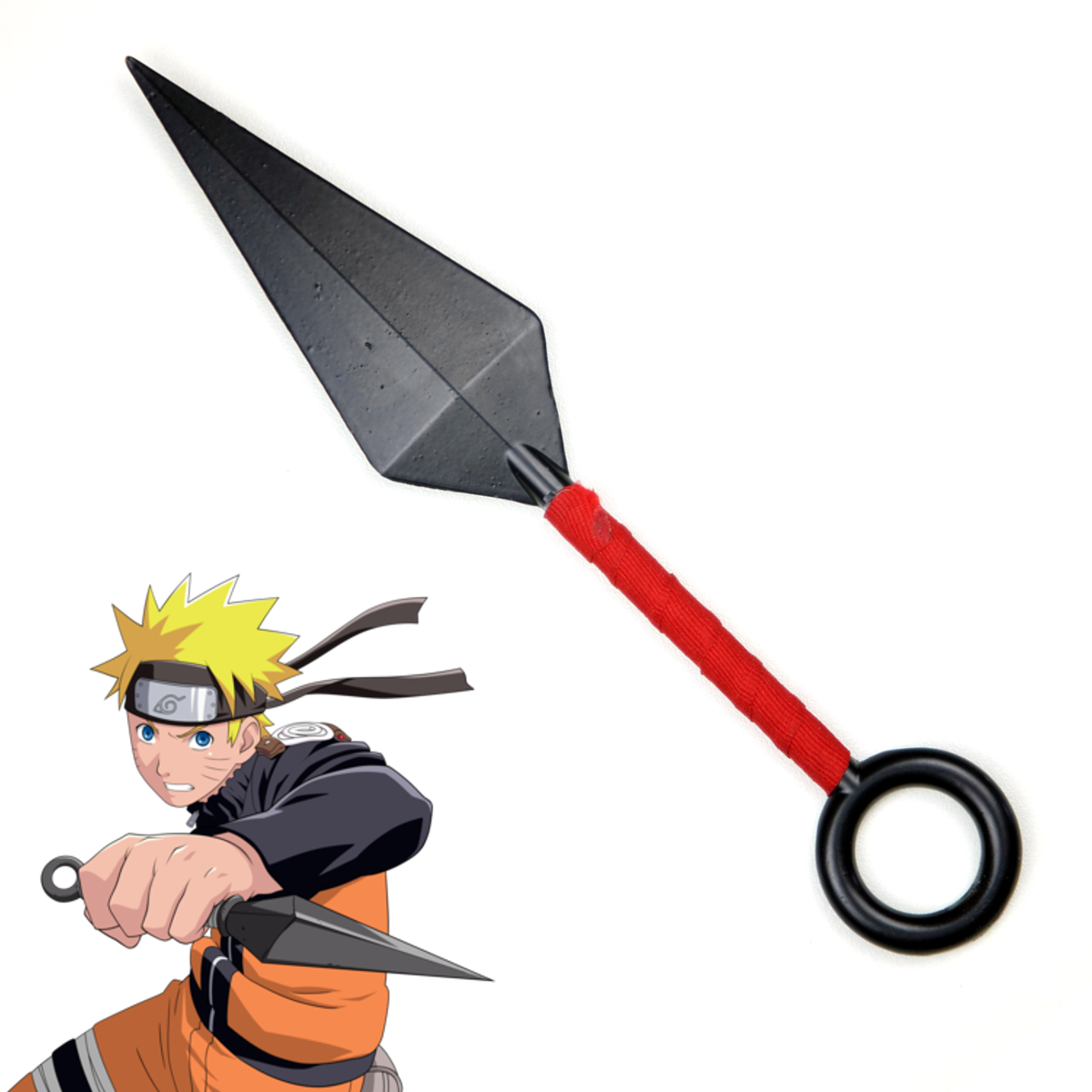 Chladné Zbraně Naruto vrhací nůž "NARUTO KUNAI" kovové