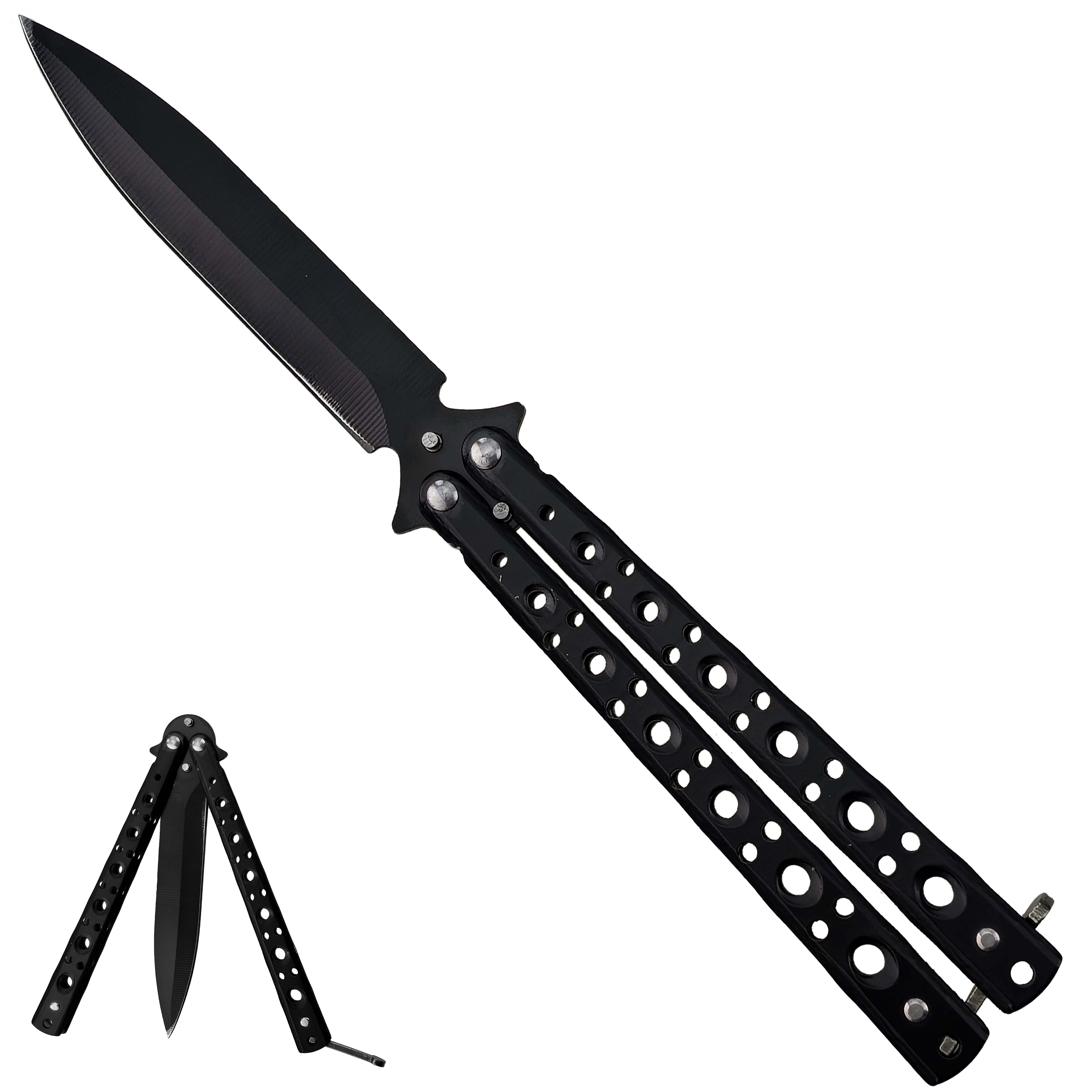 Chladné Zbraně Motýlek "FASTER" černý