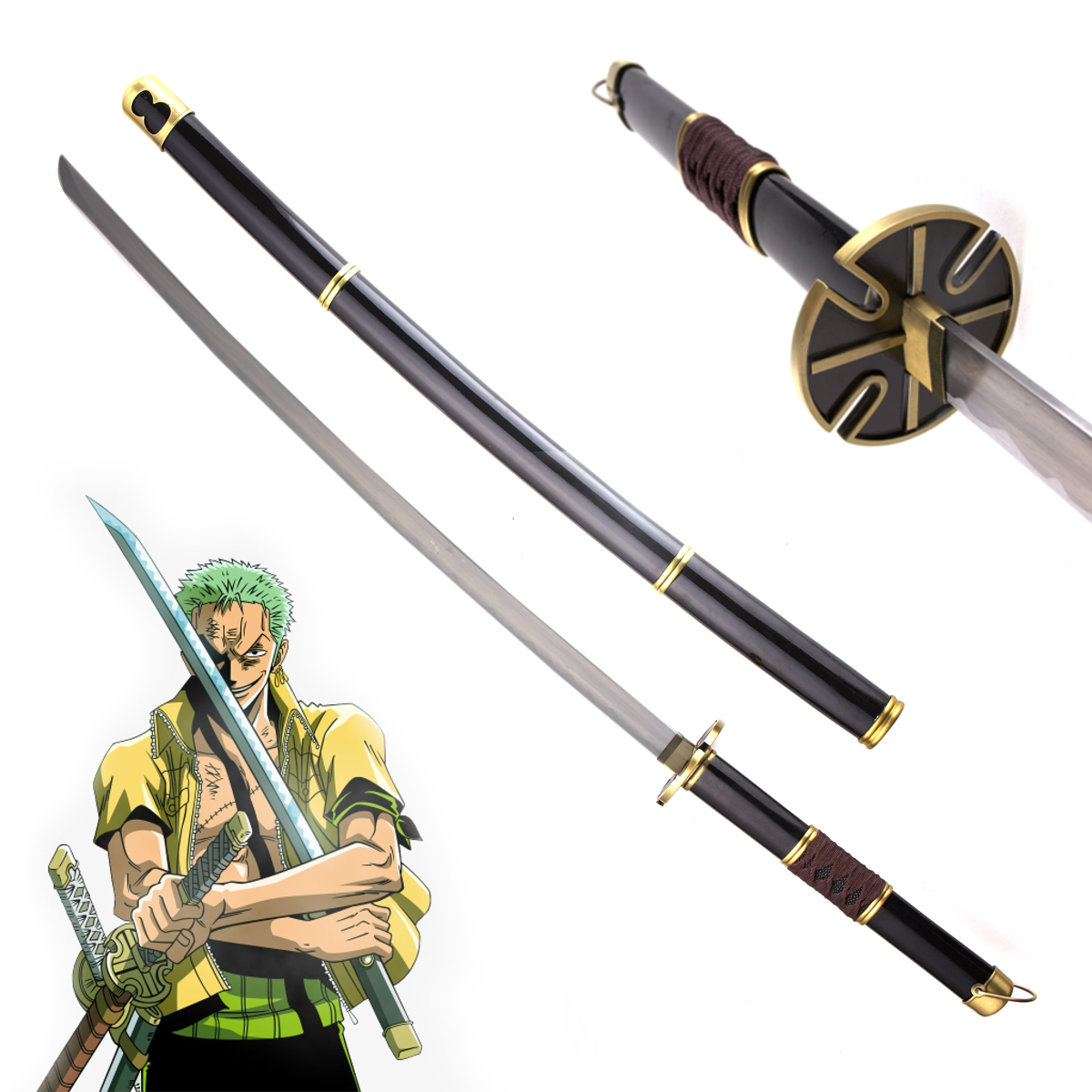 Chladné Zbraně Katana "SANDAI KITETSU" anime