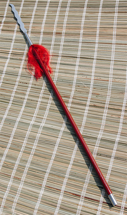 Chladné Zbraně Čínské kopí "FLAME QIANG" kung fu