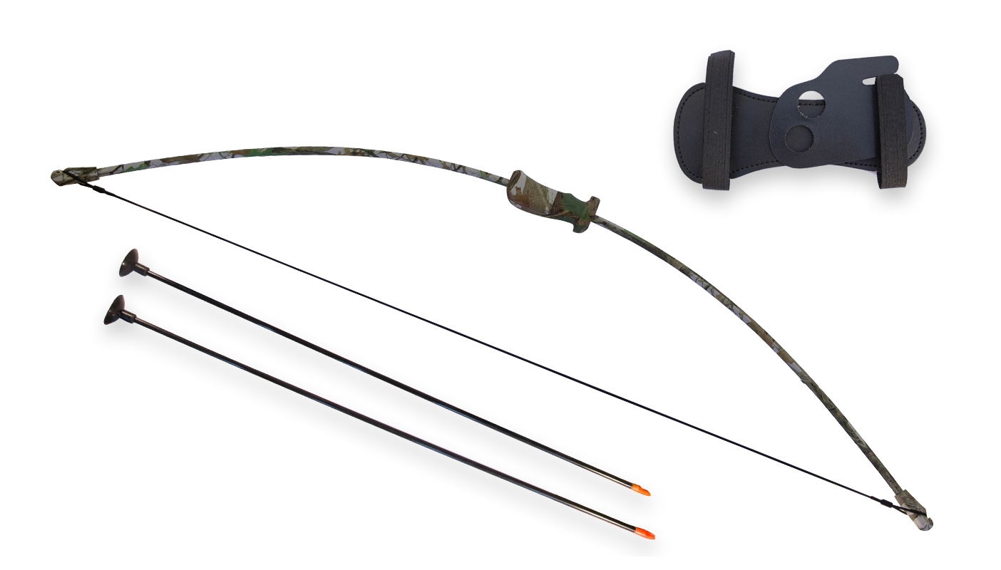 Chladné Zbraně Dětský lukostřelecký set "LOVEC" maskáčový