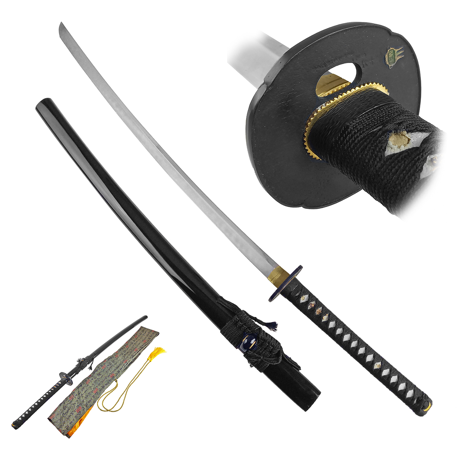 Chladné Zbraně Japonská katana "SEDM SAMURAJŮ" HIGH QUALITY
