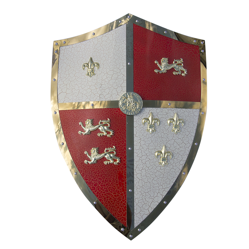 Chladné Zbraně Honosný štít "PRIDE OF LION" se závěsem!