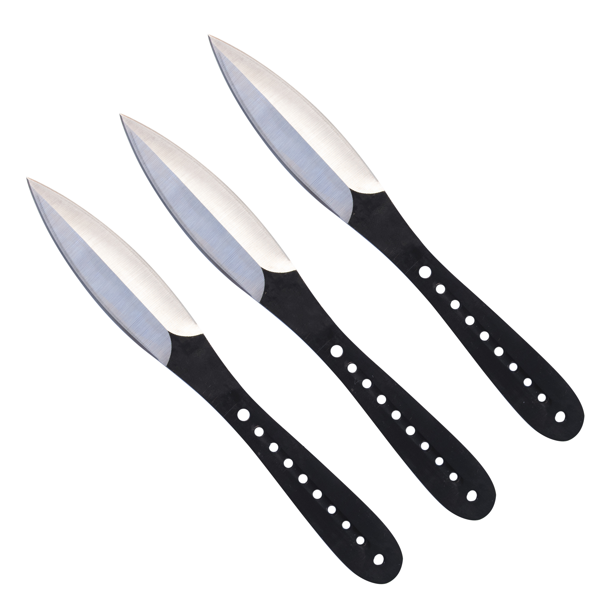 Chladné Zbraně Sada velkých vrhacích nožů "BLACK WING"