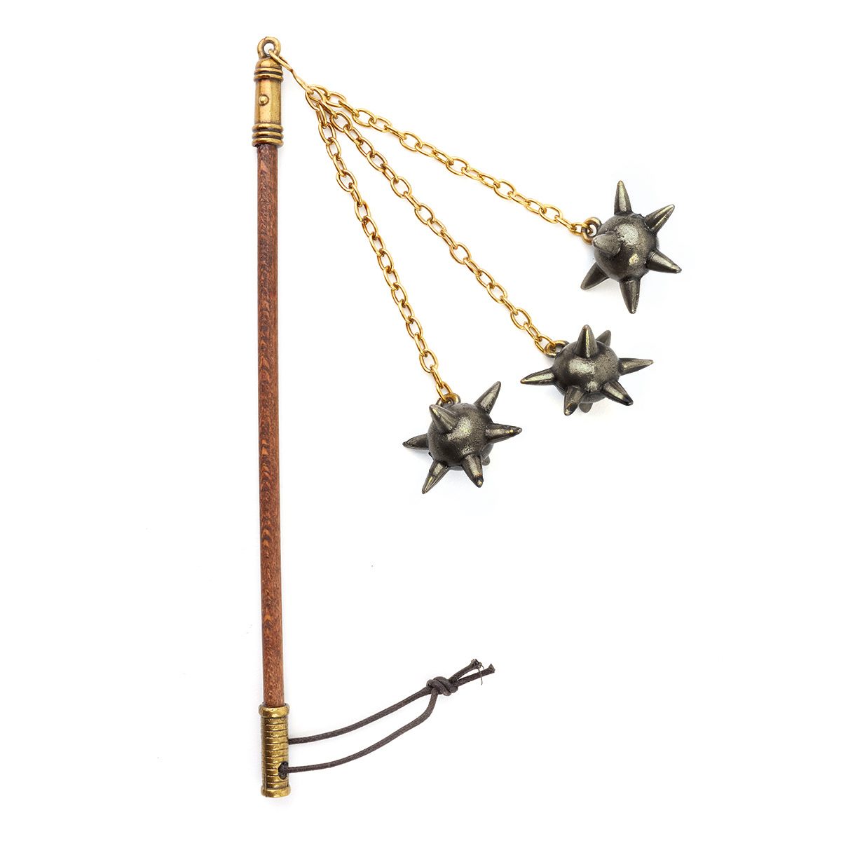 Chladné Zbraně Miniaturní řemdih "GOLDEN MACE" trojitý