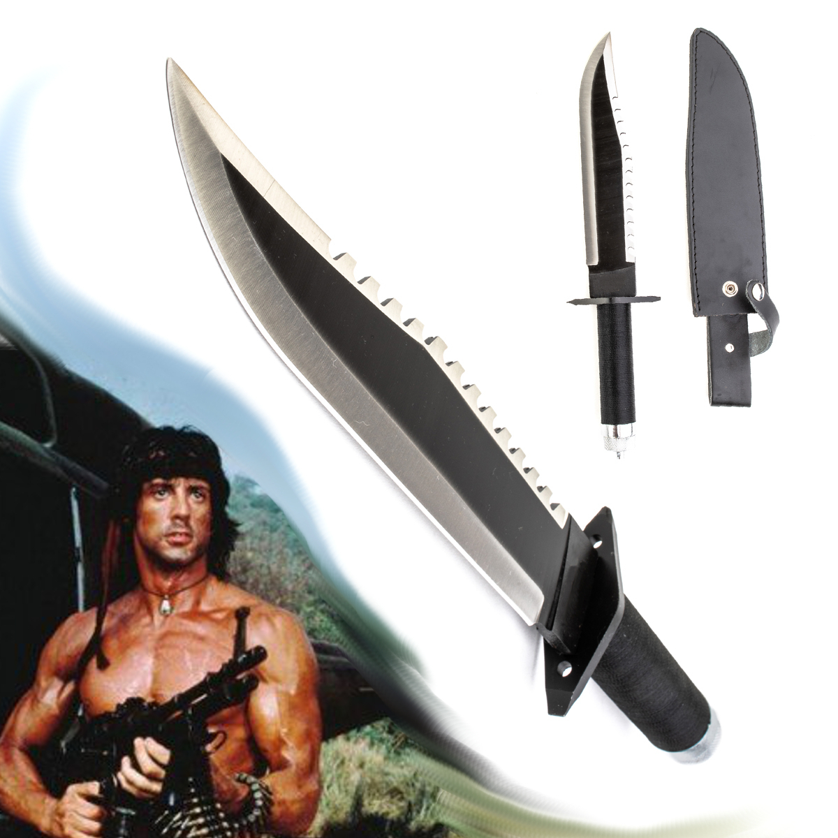 Chladné Zbraně Rambo nůž "FIRST BLOOD PART II" s multivýbavou