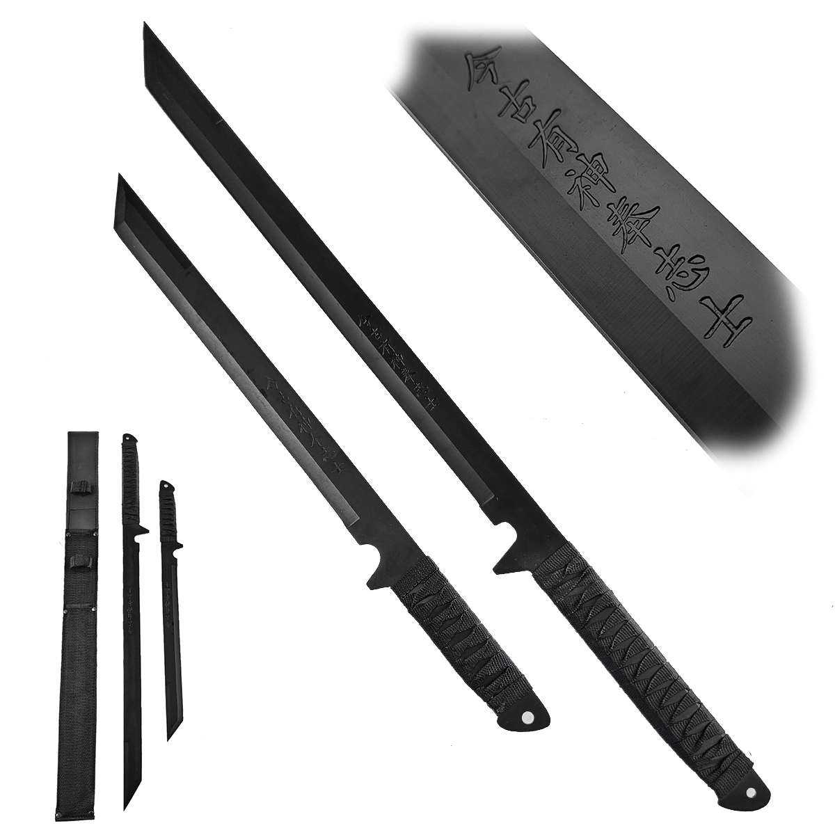 Chladné Zbraně Ninja mačety "DUAL SHINOBI" 2 ks