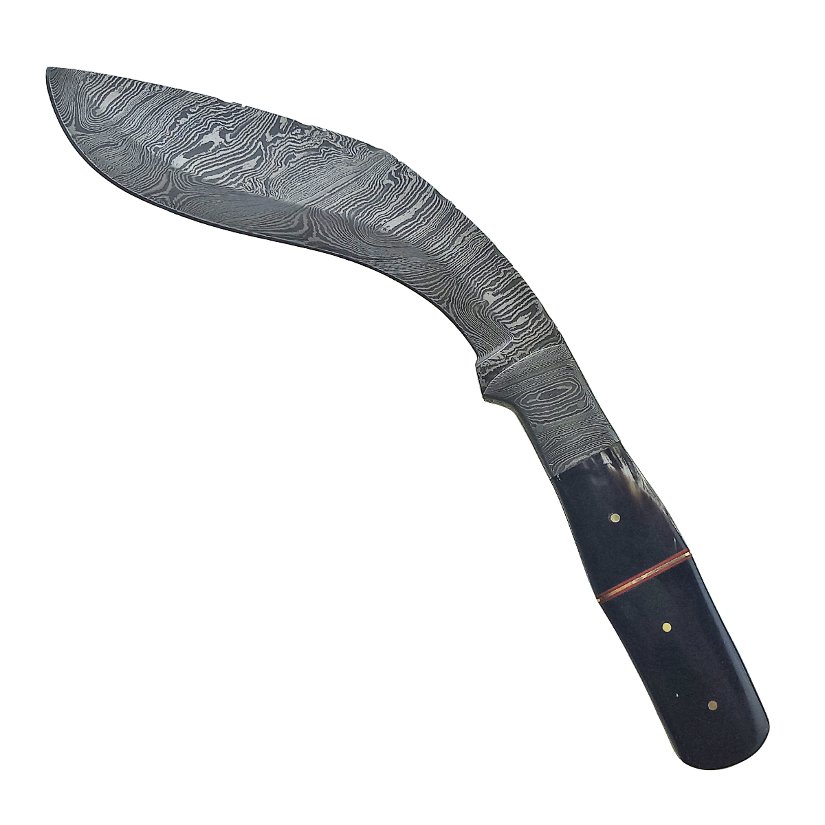 Chladné Zbraně Damašková Khukri "BHAKTAPUR WORKER" tradiční