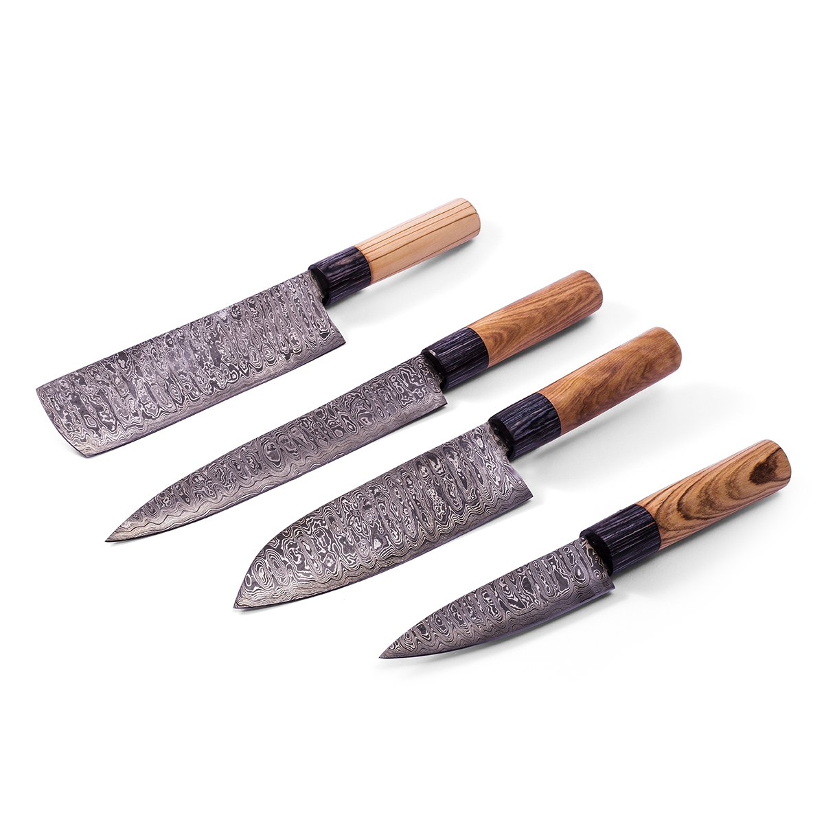 Chladné Zbraně Sada damaškových kuchyňských nožů "MASTER CHEF"