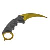 Karambit "CLAW OF T-REX" zlatý (CS:GO edice)