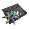 Vrhací hvězdice "RAINBOW STAR" sedmicípá