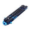 Balisong "KANDAR BLUE-SKY" tupý, tréninkový