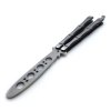 Masivní Balisong "STEEL SKELETON" tupý, tréninkový