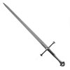 Aragornův meč "ANDURIL - SWORD OF GONDOR" plamen západu - replika s plaketou