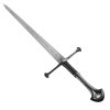 Aragornův meč "ANDURIL - SWORD OF KING" plamen západu - replika s plaketou - Pán prstenů