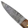 Damaškový nůž "OLD CLASSIC " s koženým pouzdrem