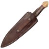 Damašková dýka "CHEROKEE " s koženým pouzdrem