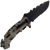 Vyhazovací vojenský nůž "UNIVERSAL SOLDIER" taktický