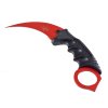 Karambit "CLAW OF T-REX LOGO" červený (CS:GO edice)