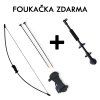 Limitovaná sada "BLACK BOW" dětský luk + foukačka zdarma!