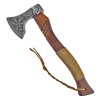 Kovaná sekera "POWER OF FENRIS " s koženým pouzdrem