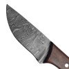Pevný nůž  "LONG HANDLE" s koženým pouzdrem