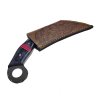 Ručně kovaný karambit "BAT BLADE" s koženým pouzdrem
