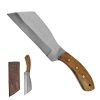 Masivní nůž/sekáček "SLASHER" s koženým pouzdrem