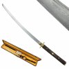 Damašková katana "DAMASCUS" s bohatým příslušenstvím! - II. jakost