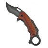 Vystřelovací kapesní karambit "DIE WOODIES