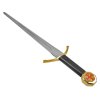 Gotický rytířský meč "TEUTONIC KNIGHTS ORDER - RED CROSS" Kovaný, ostrý!