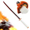Měkčená Nichirin Katana "KYOJURO RENGOKU" - Demon Slayer
