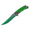 Balisong "GREEN RAPTOR"