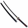Funkční ocelová katana "TANJIRO KAMADO" - Demon Slayer