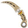 Tréninkový karambit "ONE PIECE" s ložiskem