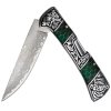Zavírací damaškový nůž "HEXAGONAL TIGER"
