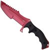 Pevný nůž "HUNTSMAN RED" s pouzdrem - CS:GO