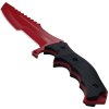 Pevný nůž "HUNTSMAN RED" s pouzdrem - CS:GO