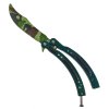 Luxusní balisong "COUNTER STRIKE ARMY" Army edition