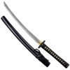 Samurajské damaškové wakizashi "FOLDED TOKUGAWA"